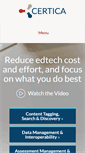 Mobile Screenshot of certicasolutions.com
